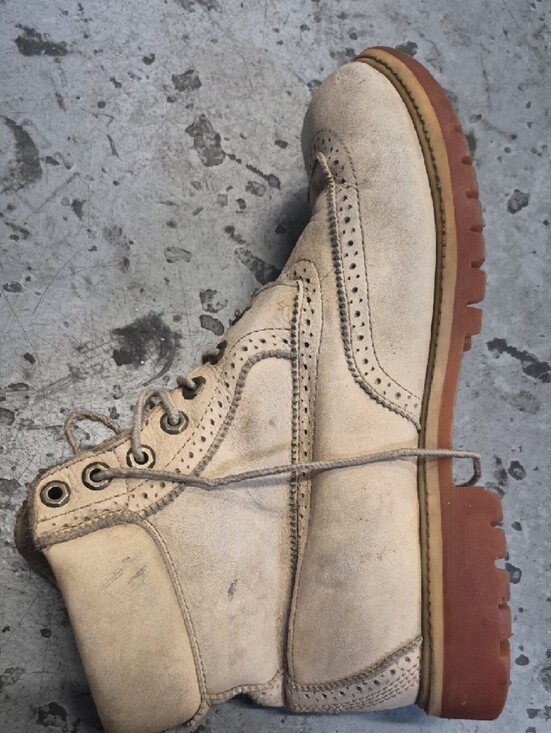 Timberland Men\'s Chukka Wingtip Boots - Light Beige main image 14